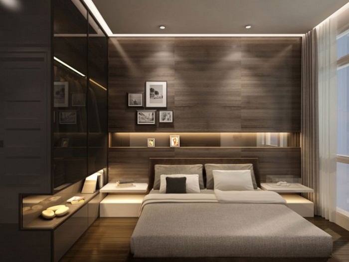 Потрясающий вариант создать уютную атмосферу в комнате для сна.