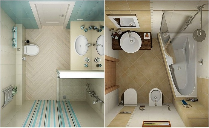Дизайн маленькой ванной основные особенности и фото примеры с оформлением комнаты