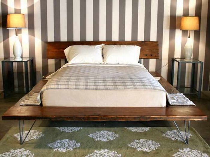 Интересный декор спальной, что станет особенностью в любом доме, квартире.