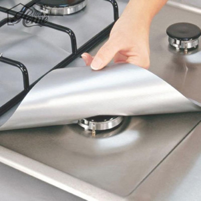 Особое защитное покрытие для плиты, которое позволит не тереть пригоревшие пятна каждый раз, а просто смыть их влажной тряпкой.