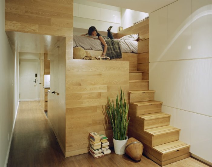 Квартира, спроектированная дизайнерами Jordan Parnass Digital Architecture. 