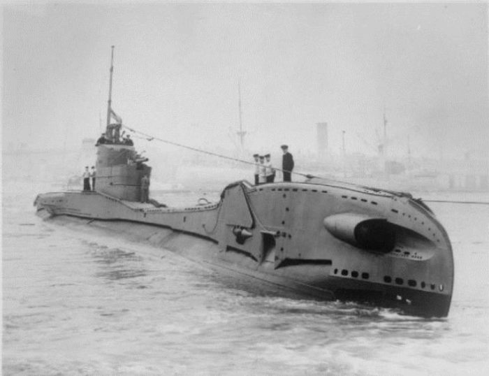 HMS Thorn - подводная лодка Т-класса, идентичная Thetis. Фото: thevintagenews.com.