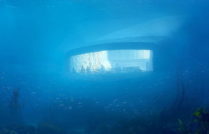 Первый подводный ресторан в Европе «Under».
