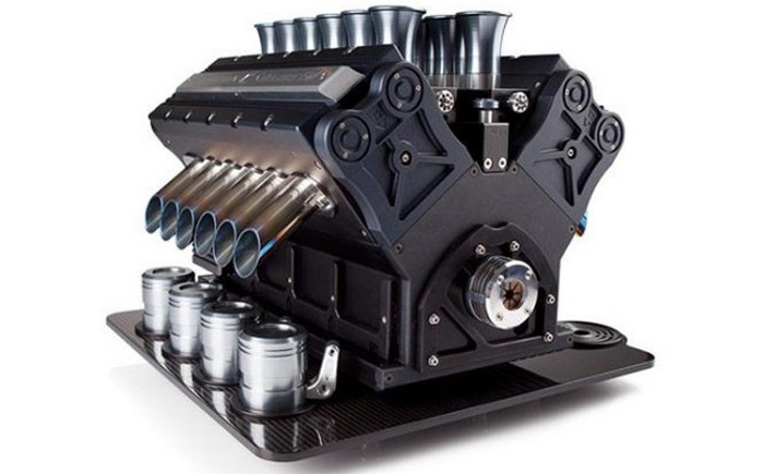 Кофеварка-двигатель: Espresso Veloce V12