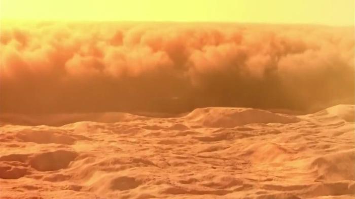 Марсианские пыльные бури.