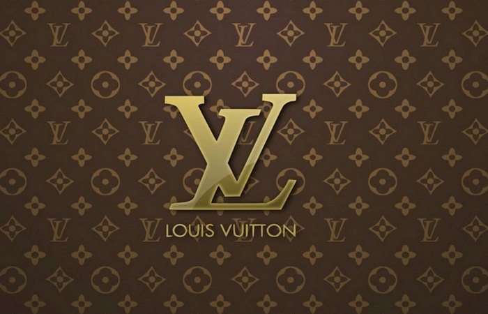 Суперпопулярный бренд «Louis Vuitton».