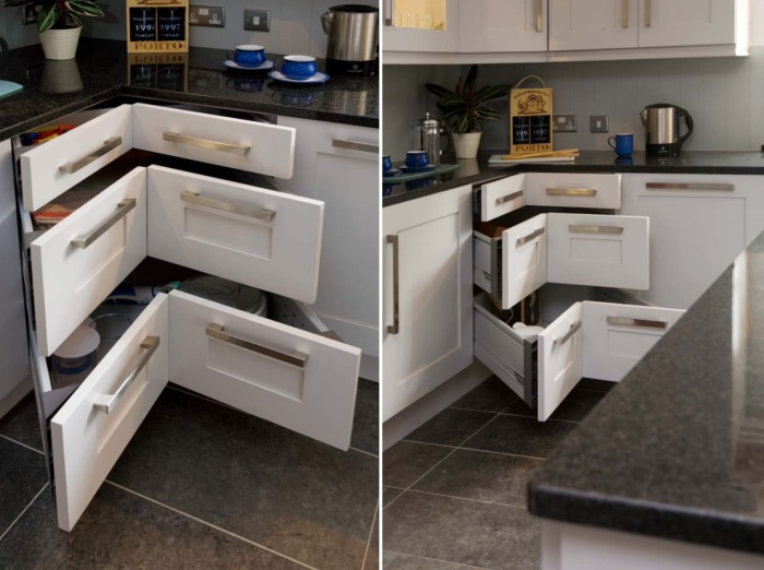 Как сделать угловой шкаф на кухню своими руками?