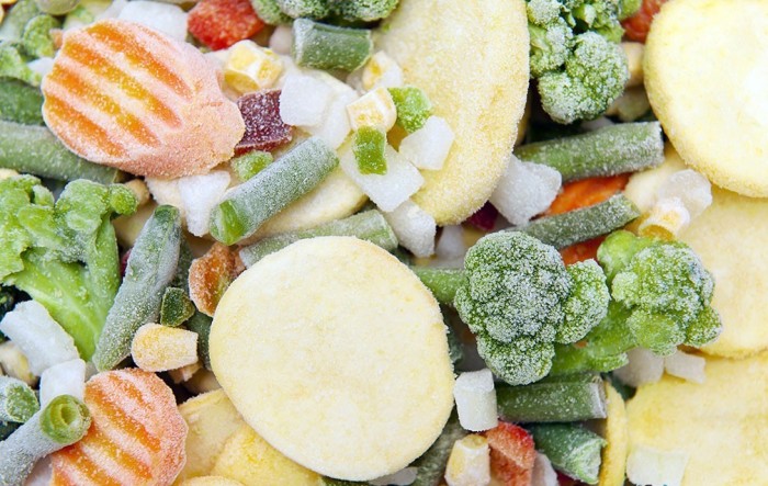 Замороженные овощи - практично и вкусно.