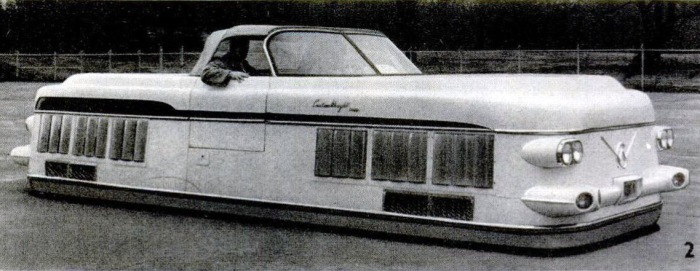 Прототип автомобиля на воздушной подушке Curtiss-Wright.