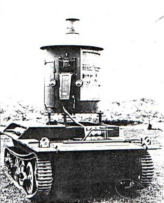 Осветительный танк, прототип 1932 года. | Фото: mag-m.com.