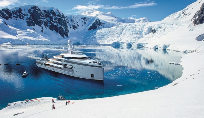 90-метровая супер-яхта SeaXplorer. | Фото: beautifullife.info.