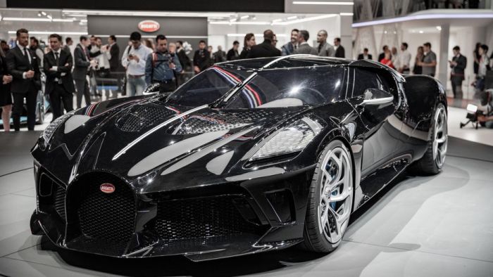 Bugatti La Voiture Noire – самый дорогой автомобиль в мире. | Фото: cnet.com.