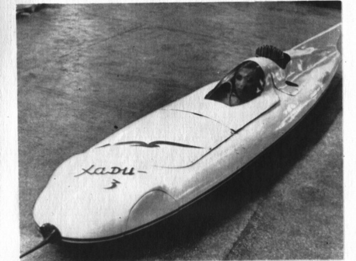 Самый маленький в мире рекордный автомобиль ХАДИ-3.