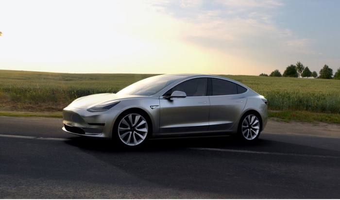 Tesla Model 3 – новый электромобиль из Калифорнии.
