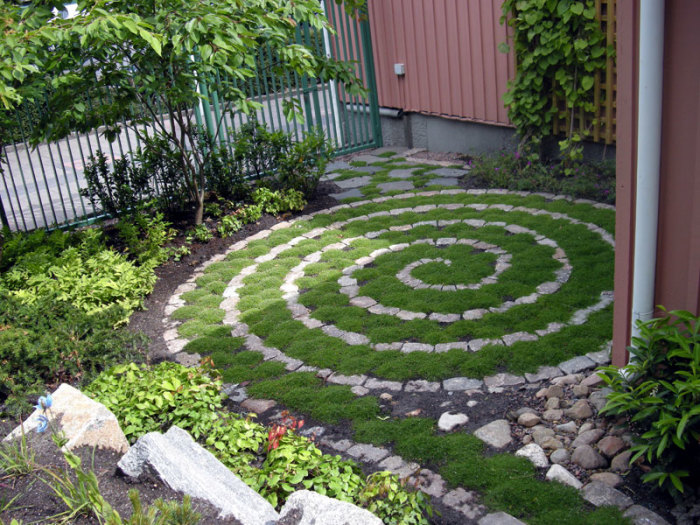 18 способов использования камня в дизайне садового участка