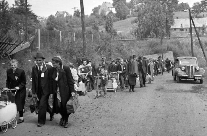 Немцев из Кенигсберга депортировали в Германию. /Фото: istorik.net.