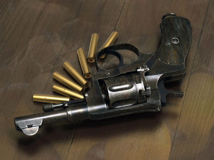 Револьвер и его патроны. /Фото: weaponland.ru.