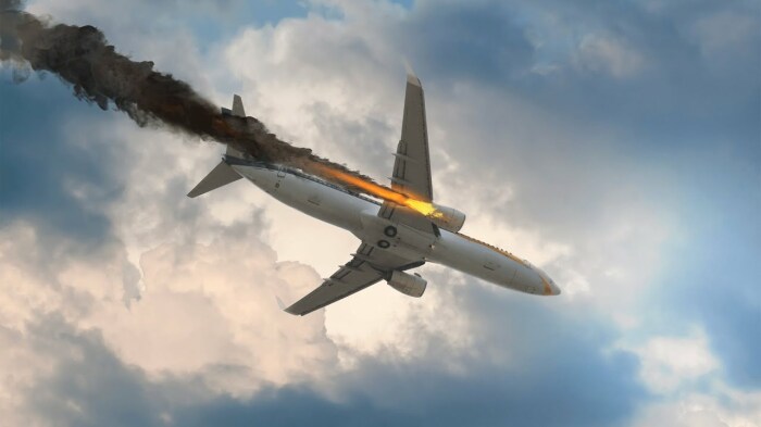 Самолеты падают не так уж часто. /Фото: nypost.com.