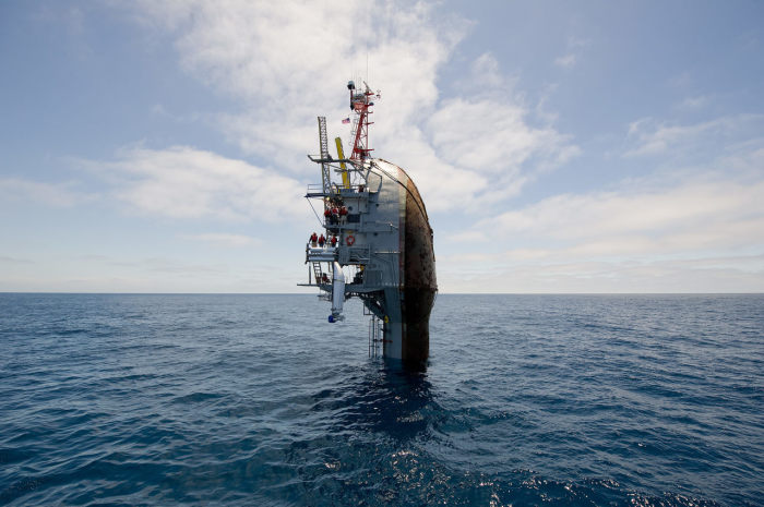 Научный корабль для изучения волн. /Фото: sea-technology.com.