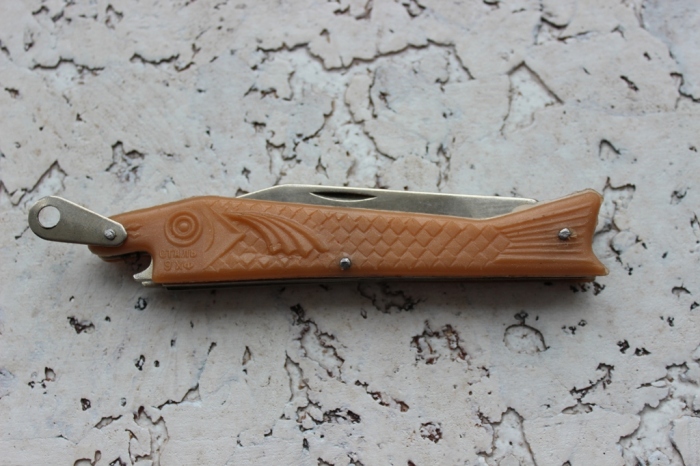 Перочинный нож типа «рыбка». /Фото: knife-ussr.ru.