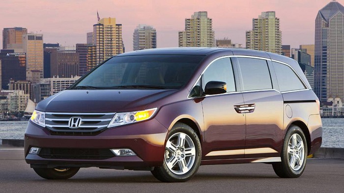Honda Odyssey - одна из самых популярных моделей в Азии и США.