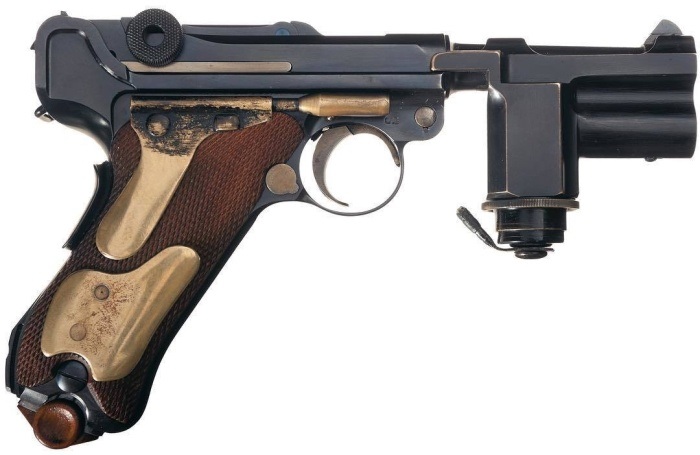 Пистолет для охраны Гитлера. |Фото: pikabu.ru.