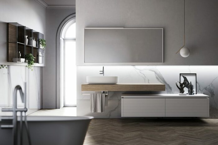 Современная подвесная сантехника - стильно, красиво и практично. \ Фото: ideagroup.it.