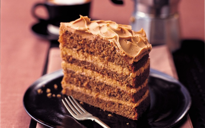 Кофейный торт. \ Фото: telegraph.co.uk.