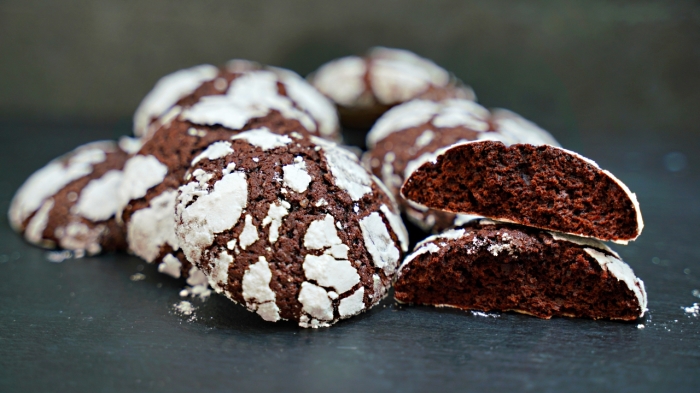 Шоколадное печенье. \ Фото: tvcook.ru.