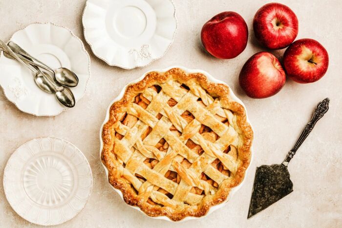 Пирог с яблоками. \ Фото: google.com.