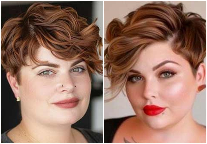 Пикси с боковой чёлкой.