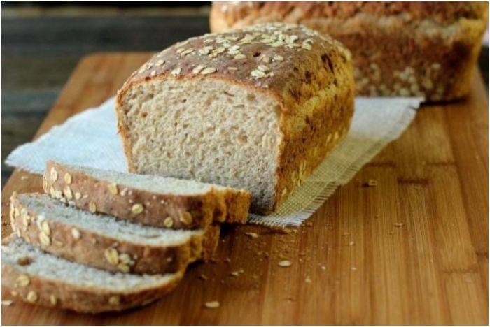 Овсяный хлеб. \ Фото: pinterest.co.uk.