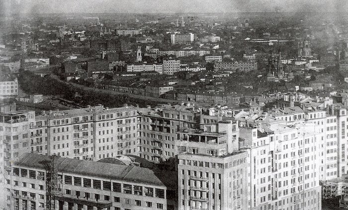 Вид на дом с высоты птичьего полёта, 1931 год. \ Фото: wikipedia.org.