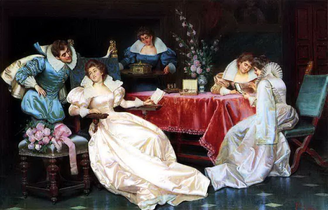 Одна из работ Пио Риччи. \ Фото: allpainter.com. Одна из работ Пио Риччи. \ Фото: allpainter.com.