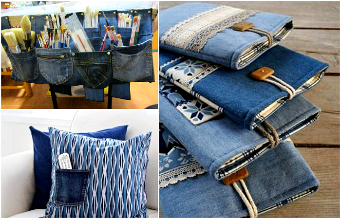 Какие части джинсов пригодятся для шиться сумки?
