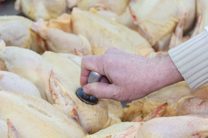 Маркировка мяса на рынке. \ Фото: big-rostov.ru.