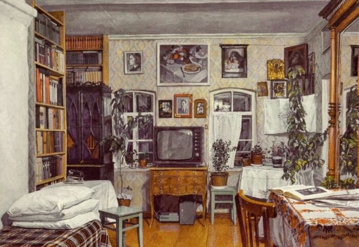 Картины с историей или выполненные в редкой технике также стоят весьма дорого.