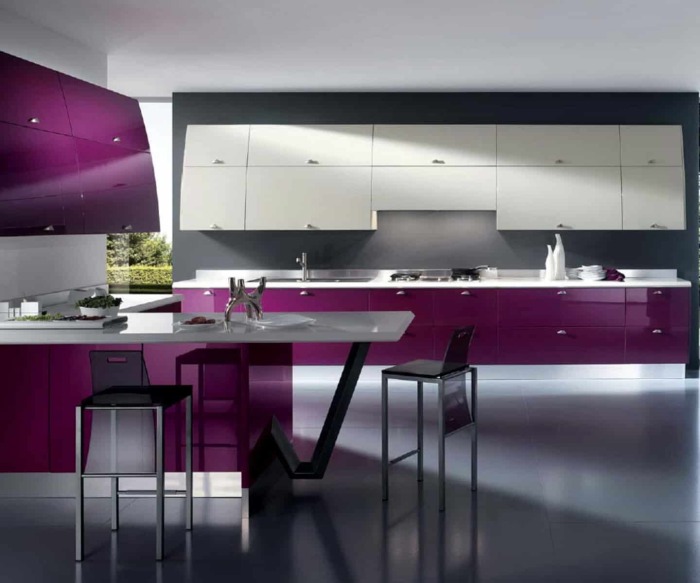 Используйте краску для обливки рабочей зоны на кухне. \ Фото: house-interior.net.