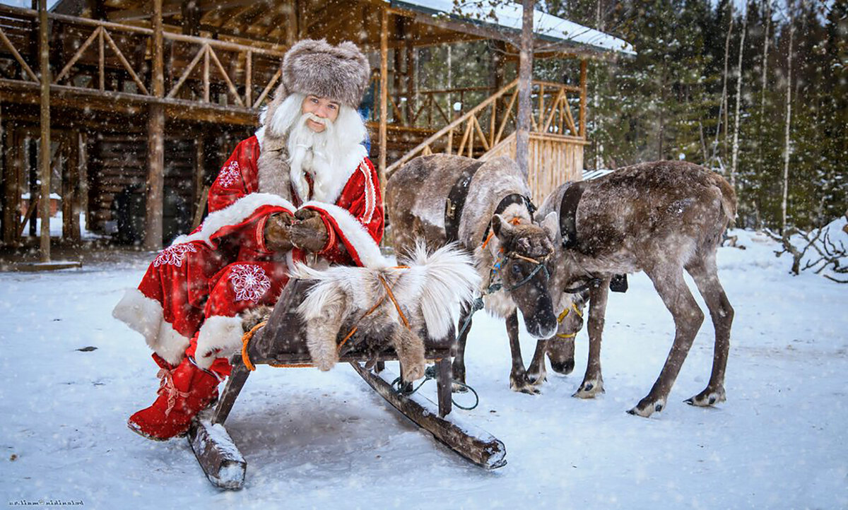 Резиденция Деда Мороза Талви Укко. Резиденция Деда Мороза Талви Укко.