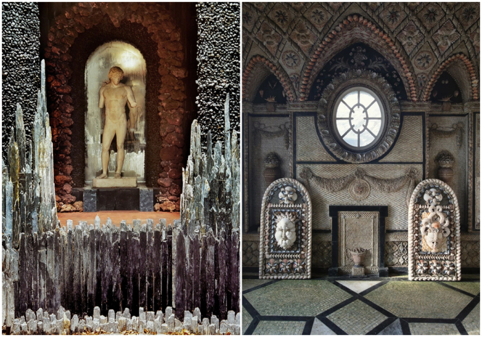 Фрагменты алтарной комнаты.