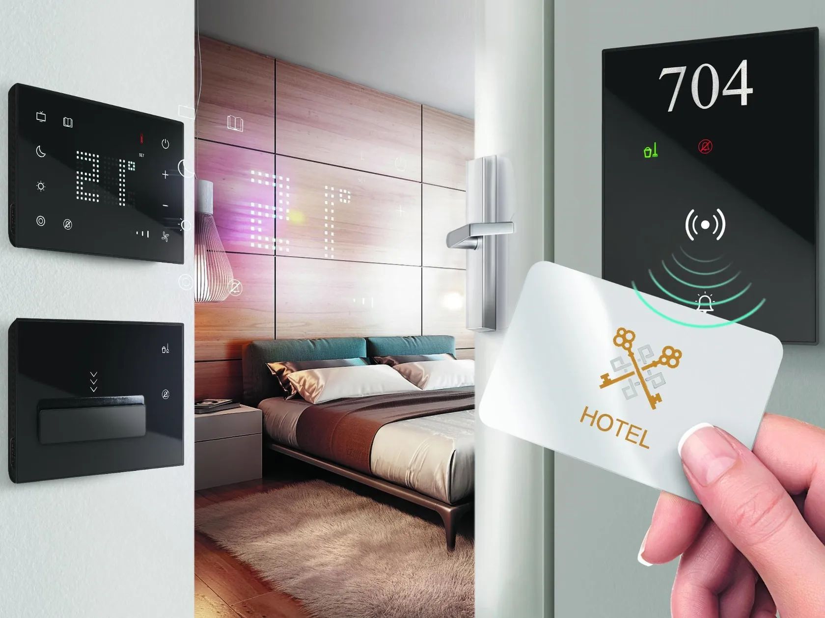 система умный дом для отеля.