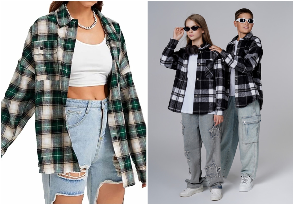 В наши дни байковые клетчатые рубашки стали модным атрибутом и неотъемлемой частью современного гардероба.