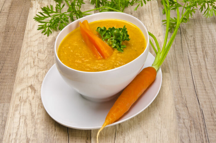 Суп из моркови. \ Фото: eigene-naturprodukte.de.