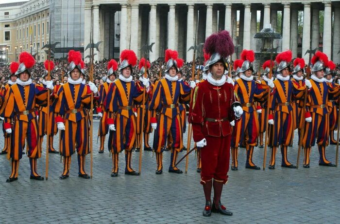 Папская гвардия Ватикана. Папская гвардия Ватикана.