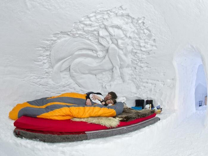 Отель Iglu-Dorf, Швейцария.