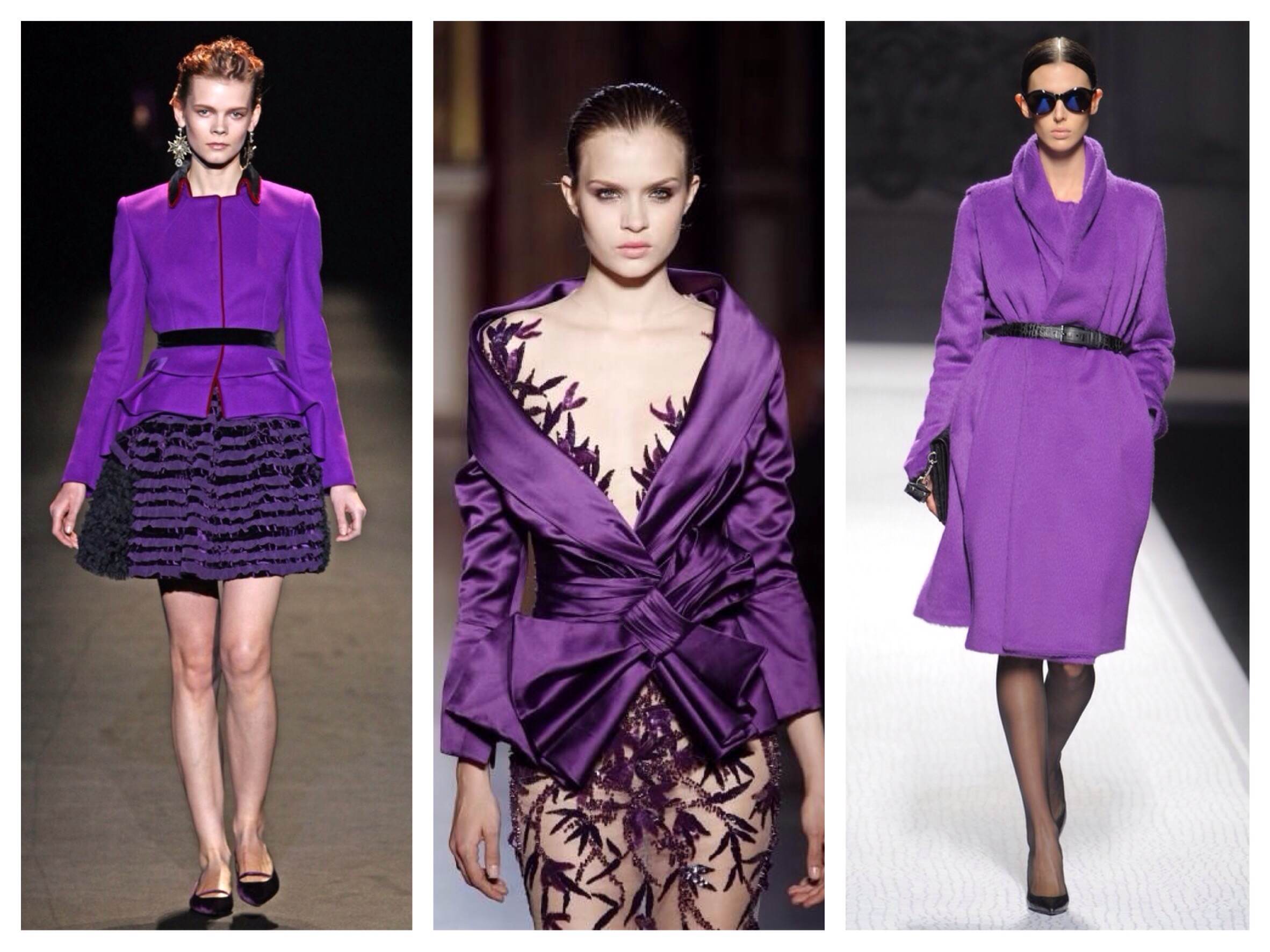 Правилоьно подобранный фиолетовый всегда смотрится выиграшно.