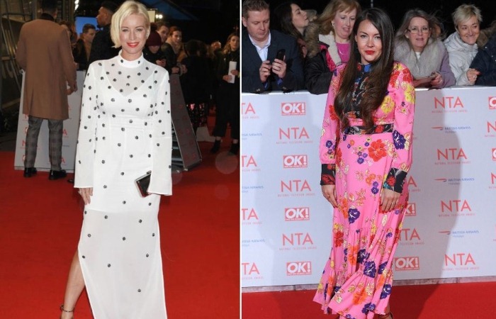 Самые неудачные платья на вручении телевизионной премии в Лондоне National Television Awards.