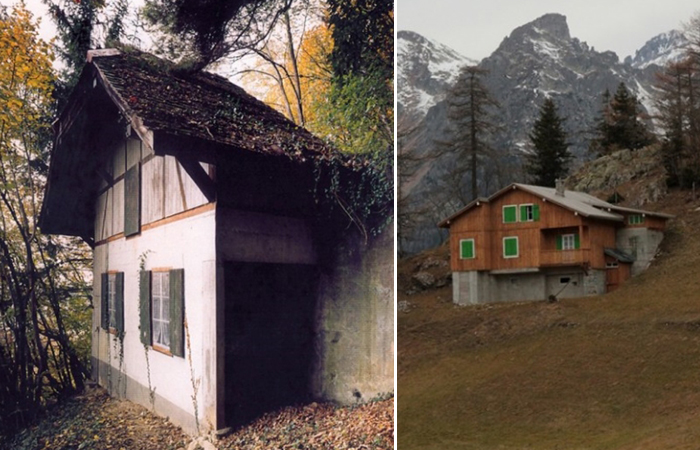 Необычные дома в Швейцарии
