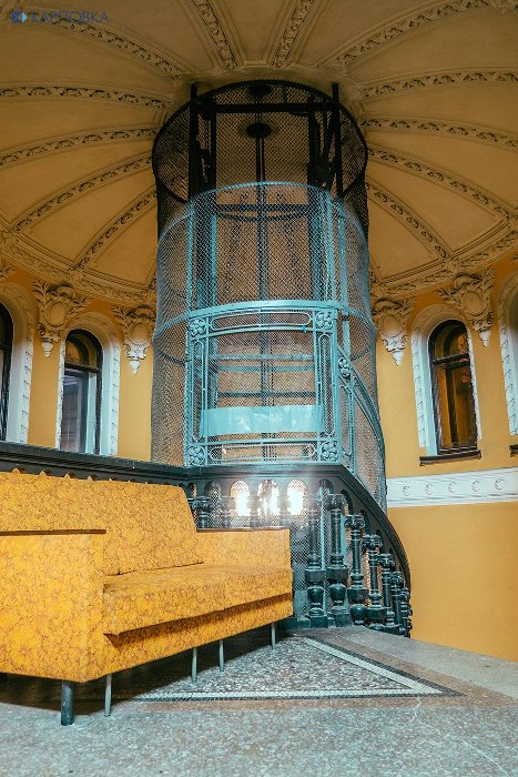 Старинные лифты Санкт-Петербурга.