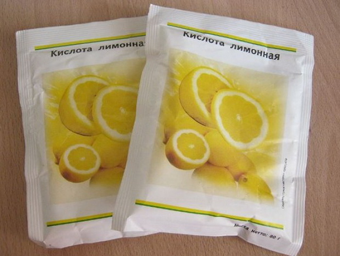 Лимонная кислота и сода - два основных ингредиента.